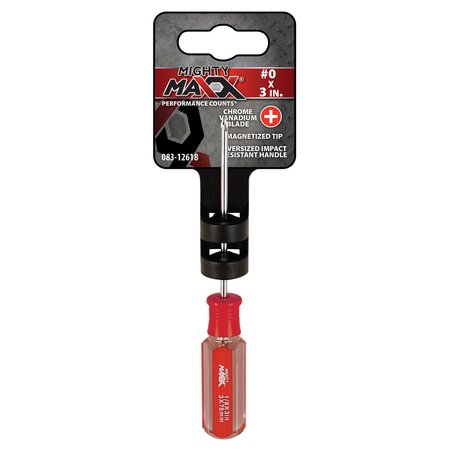 MIGHTY MAXX Screwdriver Phillips #0x3in 083-12618